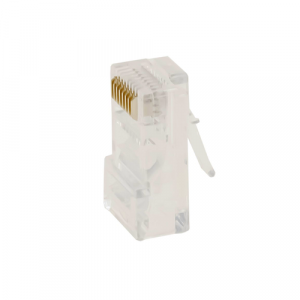 RJ45 connector Cat.5e 8P8C pass through unshielded