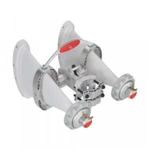 RF Elements AH60WB-4x4-SMA 60° 6GHz 4x4 Asymmetrical Horn WB