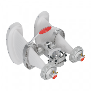 RF Elements AH90WB-4x4-SMA 90° 6GHz 4x4 Asymmetrical Horn WB
