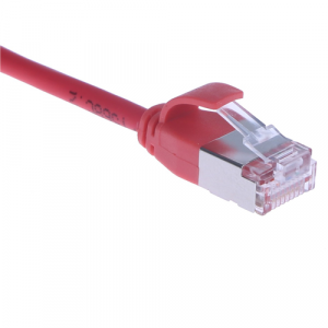 Cat6A U/FTP 3m Red LSZH Comfort Extra Slim Patch Cable
