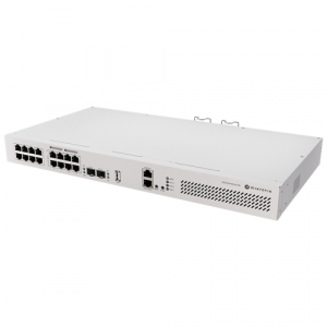 Mikrotik CRS418-8P-8G-2S+RM 8xPoE-out 8xGbE 2xSFP+ Cloud Router Switch