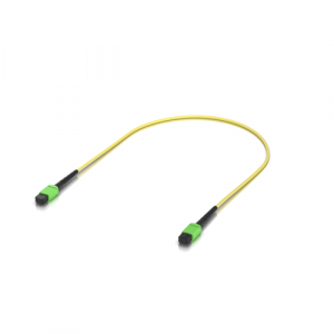 Ubiquiti UACC-OFC-SA-MPMP-0.5M-10 OS2 MPO-12 APC Fiber Patch Cable