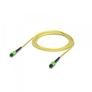 Ubiquiti UACC-OFC-SA-MPMP-3M-10 OS2 MPO-12 APC Fiber Patch Cable